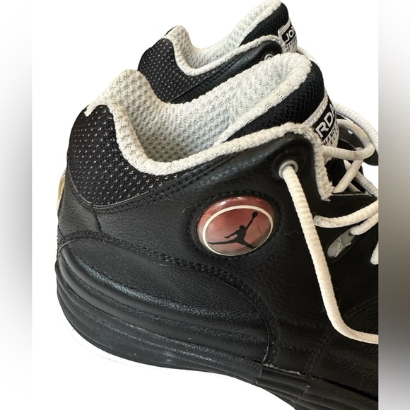 Air Jordan Jumpman Team Sneaker in Black/White Size 11.5 - Picture 7 of 16